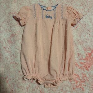 Cecil and Lou swiss dot bunny bubble